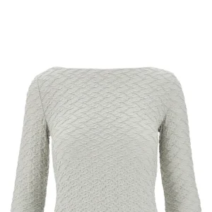 Clearance 3D motif jersey T-shirt Knitwear