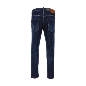 Outlet Dark Clean Wash 'Skater' jeans Jeans