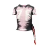 Online Dasha' T-shirt with side knot Tops