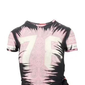 Online Dasha' T-shirt with side knot Tops