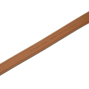 Fashion Debossed GG motif suede leather belt Belts