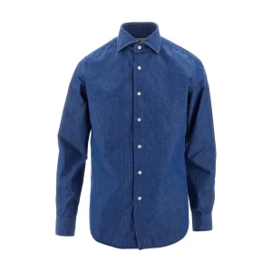 Discount Denim effect Tailor Fit shirt Shirts