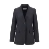 Online Denim fabric single-breasted jacket Jackets
