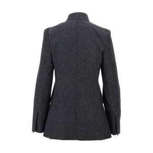 Online Denim fabric single-breasted jacket Jackets