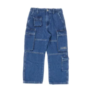 Discount Denim multi-pockets pants Kids Clothing