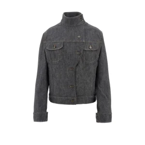 Clearance Denim oversized Motorcycle jacket Jackets