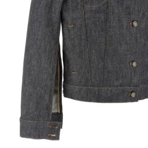 Clearance Denim oversized Motorcycle jacket Jackets