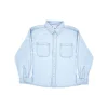 Fashion Denim shirt with logo print Kids/BOY Clothing