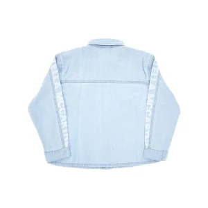 Fashion Denim shirt with logo print Kids/BOY Clothing