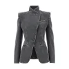 Fashion Denim Twisted jacket Jackets