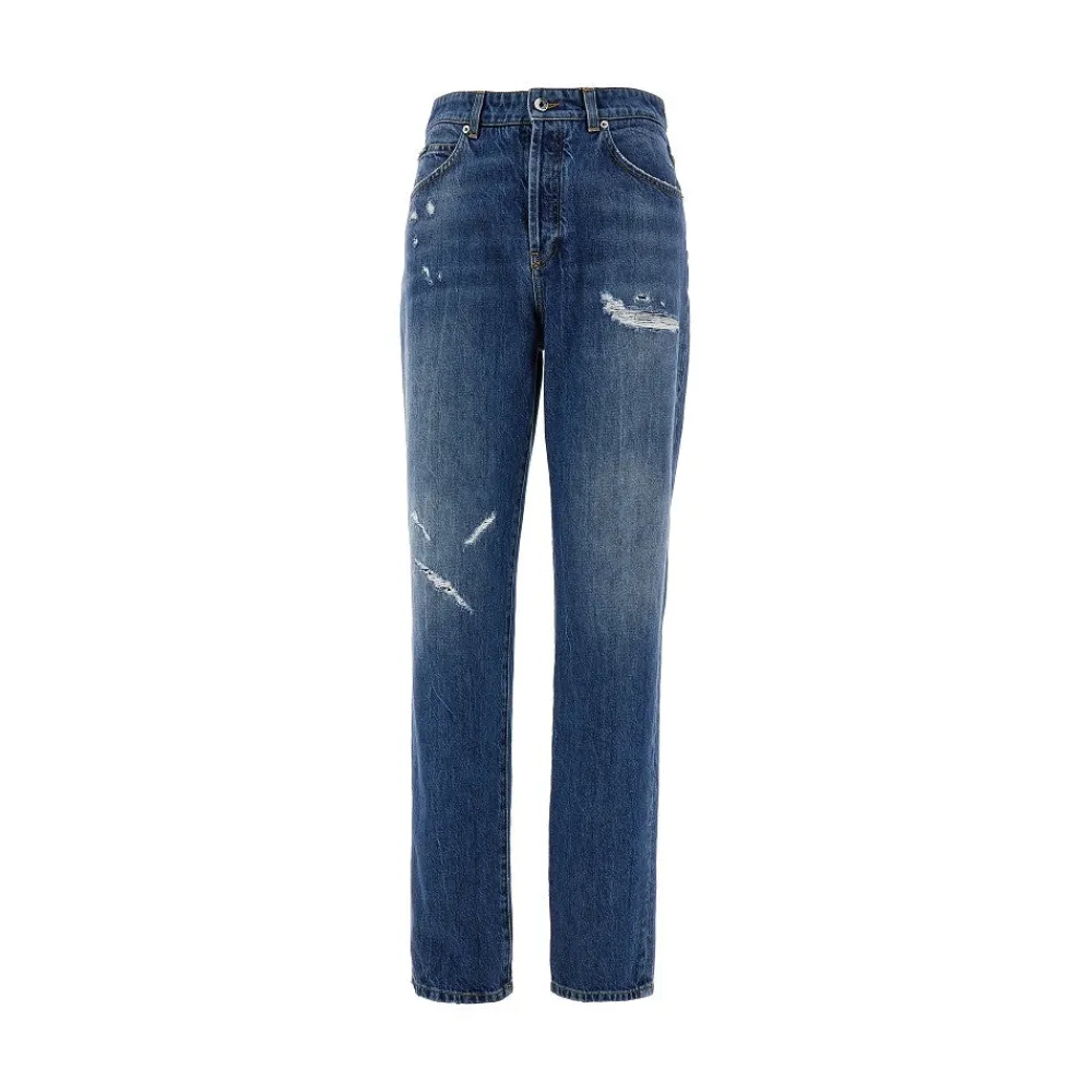 destroyed_effect_jeans_wi_0.webp Hot Destroyed effect jeans with logo plate Jeans