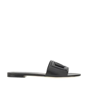 Online DG' leather slides Sandals