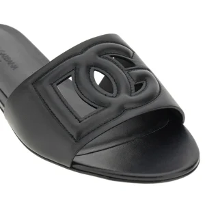 Online DG' leather slides Sandals