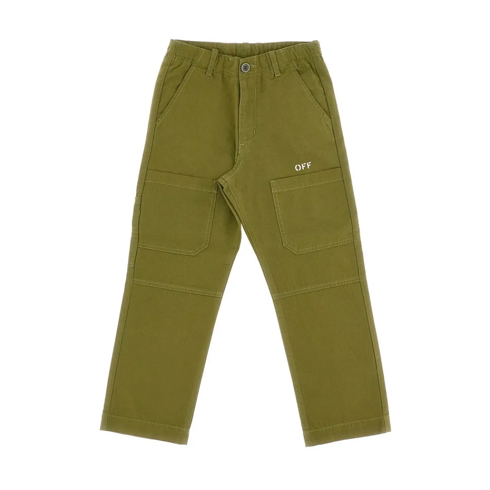 diag_print_cotton_workwea_0.webp Discount Diag print cotton workwear pants Kids/BOY Clothing