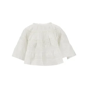 Discount Dilama' embroidered cotton top Tops