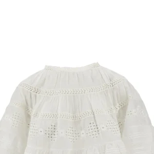 Discount Dilama' embroidered cotton top Tops