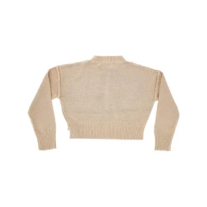 Outlet Distressed cotton sweater Kids Clothing