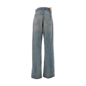Outlet Distressed denim Loose Fit jeans Jeans