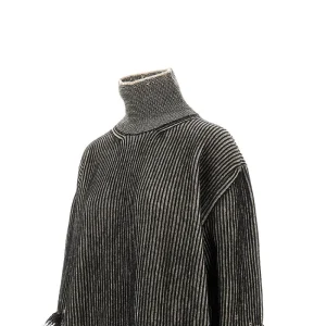 Sale Distressed knitted mini dress Dresses | Knitwear