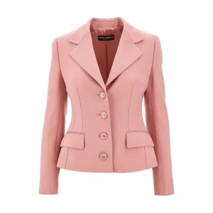 Sale Dolce' single-breasted wool jacket Jackets