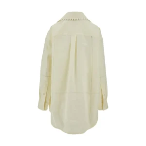 Hot Double collar linen shirt Shirts