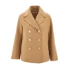 Fashion Double drap double-breasted jacket Jackets