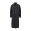 Online Double wool single-breasted coat Outerwear