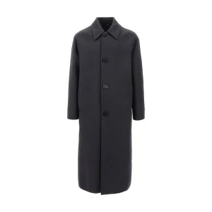 Online Double wool single-breasted coat Outerwear