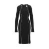 Hot Double zip midi dress Dresses