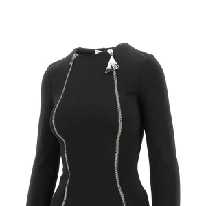 Hot Double zip midi dress Dresses