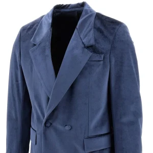 Fashion Double-breasted velvet jacket Jackets