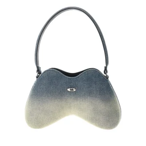 Clearance Double-D' denim shoulder bag Shoulder Bags