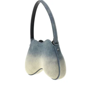 Clearance Double-D' denim shoulder bag Shoulder Bags