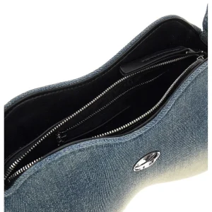 Clearance Double-D' denim shoulder bag Shoulder Bags