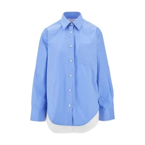 Discount Double-layer poplin shirt Shirts
