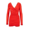 Sale Draped mini dress Dresses