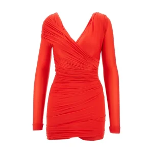 Sale Draped mini dress Dresses