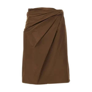 Fashion Draped nylon skirt Skirts