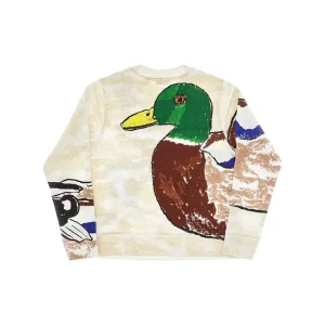 Best Duck print crewneck sweatshirt Kids/BOY Clothing