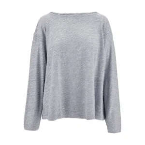 Fashion Dévoré terry sweater Knitwear