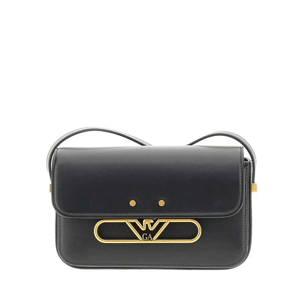 eagle_buckle_medium_leath_0.webp Discount Eagle buckle medium leather bag Shoulder Bags