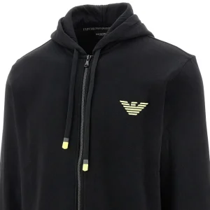 Discount Eagle embroidery full-zip hoodie Sweatshirts