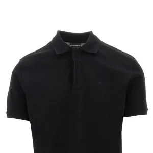 Outlet Eagle embroidery piquet polo shirt T-Shirts And Polo Shirts