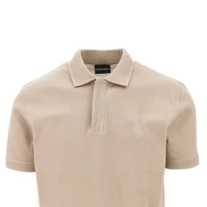Outlet Eagle embroidery piquet polo shirt T-Shirts And Polo Shirts