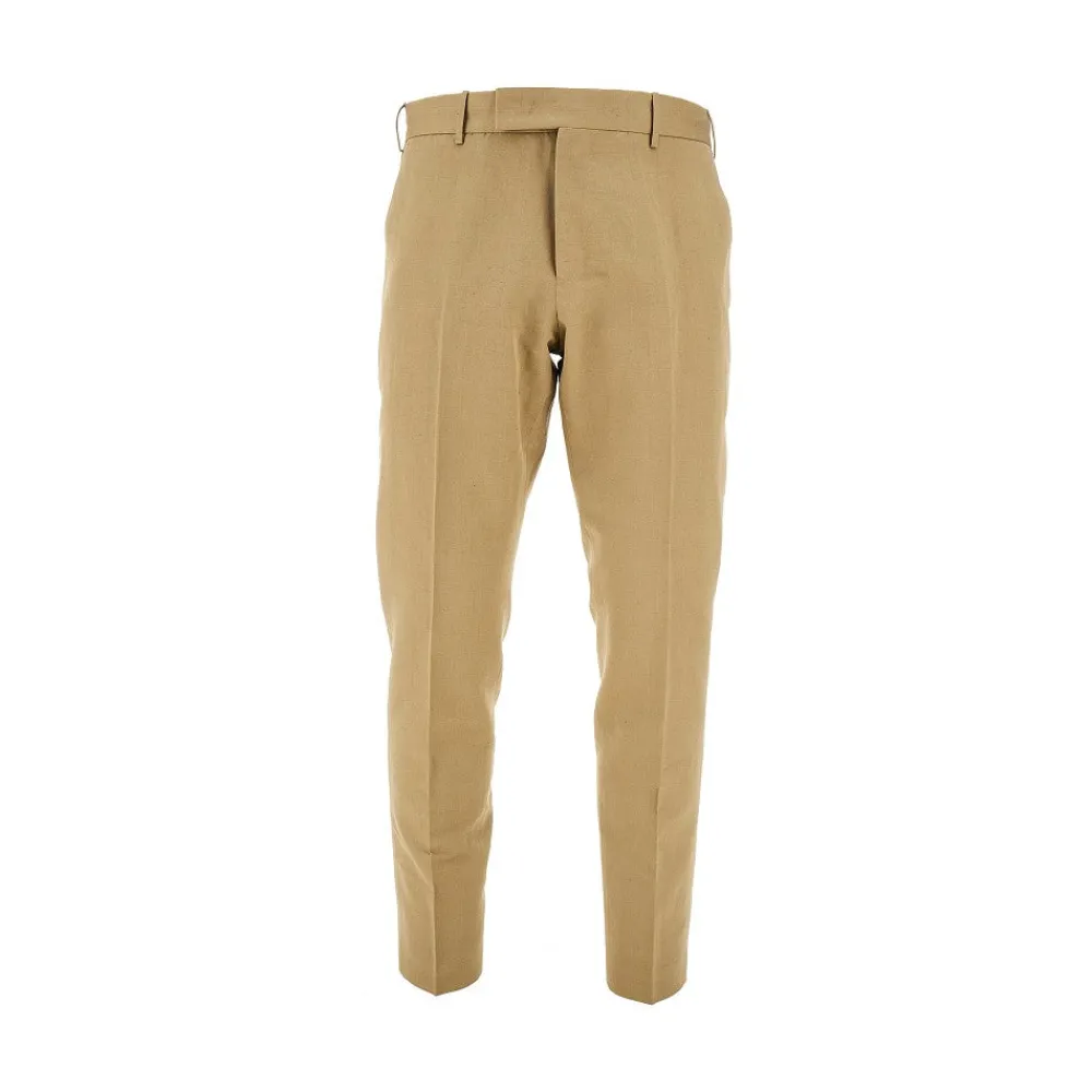 edge_cotton_and_linen_ble_0.webp Best Edge' cotton and linen blend pants Pants And Shorts