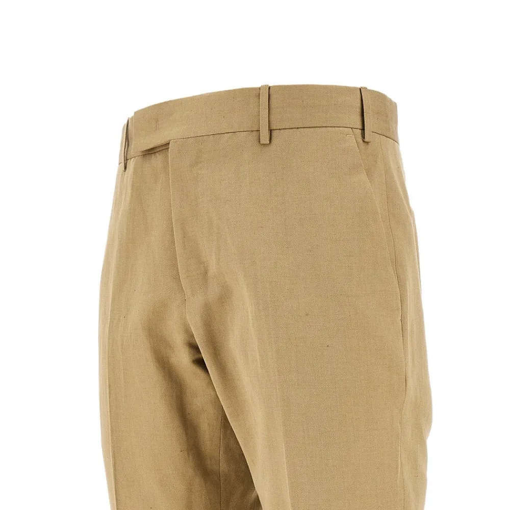 edge_cotton_and_linen_ble_1.webp Best Edge' cotton and linen blend pants Pants And Shorts