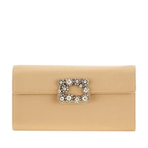 Clearance Efflorescence' satin pouch Clutches