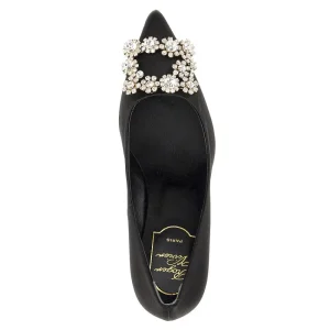 Clearance Efflorescence' satin pumps Heeled Shoes
