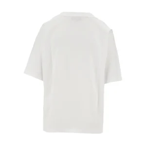 Fashion Embossed crest T-shirt Tops