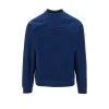 Sale Embossed logo piquet sweatshirt Sweatshirts